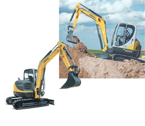 Specifications Gehl Compact Excavator Model 503Z 